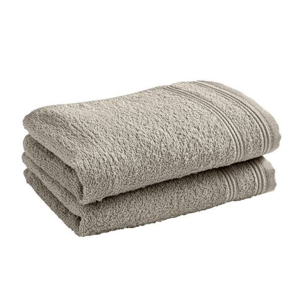 Set med 2 "Spa" gästhanddukar 30 x 50 cm / 400 gr/m² - "Spa" Sand