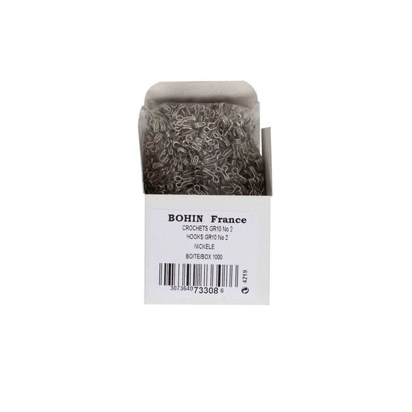 HÄKLNÅL N°2 9MM - 1000ST 73308
