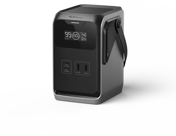 Bærbar elstation - ECOFLOW - Trail 200 DC - 192 Wh - WiFi - 3 USB-C/USB-A porte - Indbygget lampe