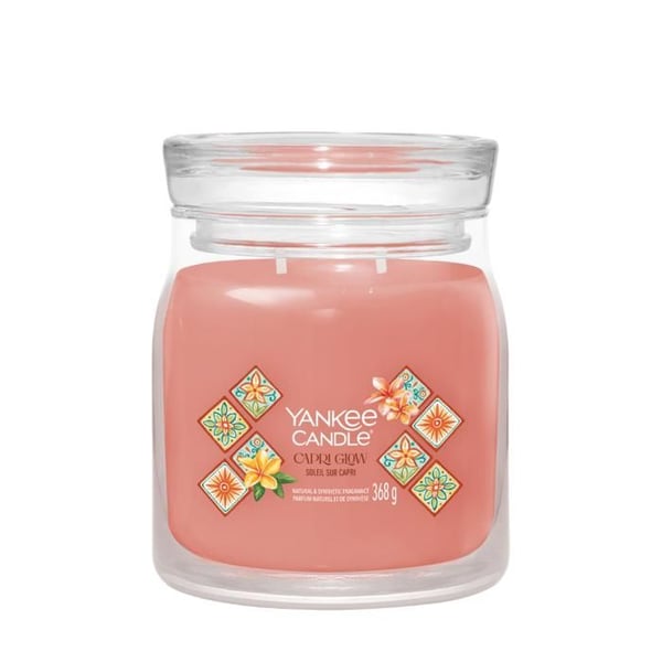 CANDELA GIARA MEDIA SIGNATURE CAPRI GLOW - YANKEE CANDLE