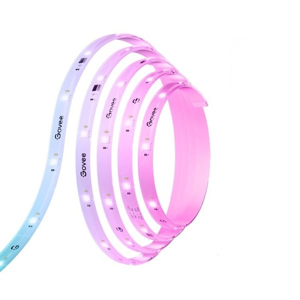 LED-remsa - GOVEE - RGBICW - 5 m - Flerfärgad - WiFi + BT