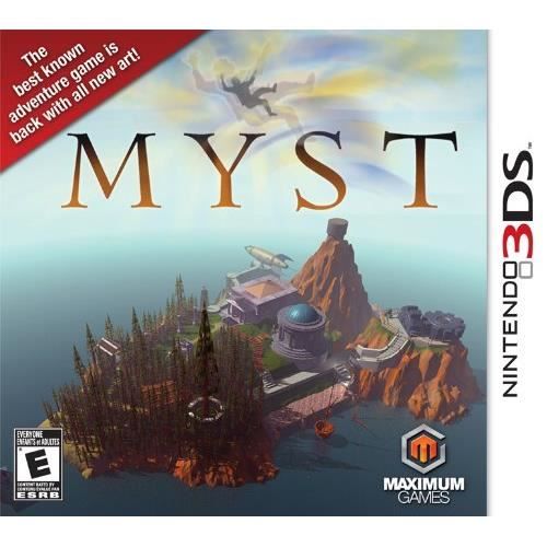 Videospel - Nintendo - MYST - Nintendo 3DS - Svart - Vuxenpublik