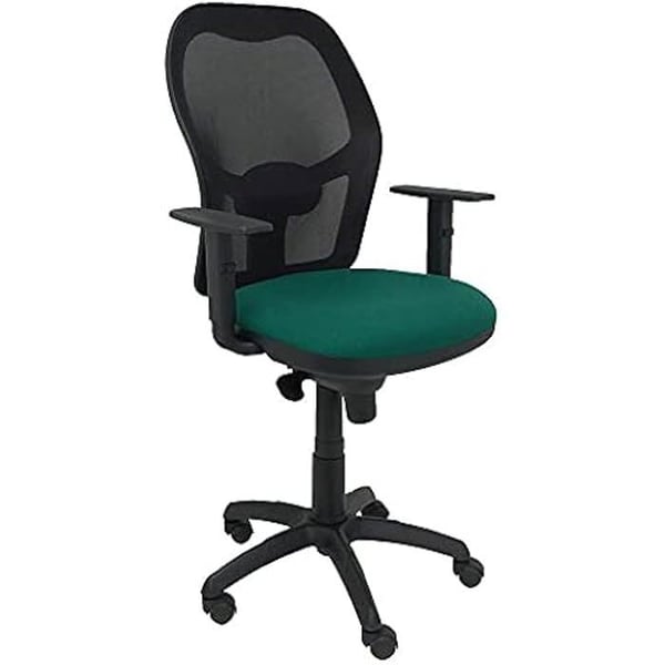 Kontorsstol - PIQUERAS Y CRESPO - 15SNBALI426 - Grön - Höjdjusterbar - Snygg design