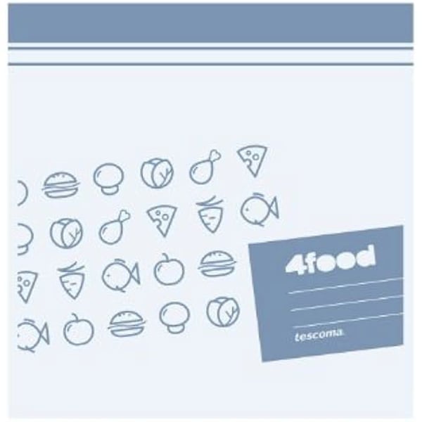 Tescoma 4Food Set med 20 Fryspåsar 20 x 20 cm