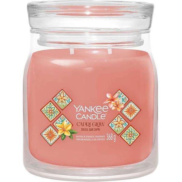 CANDELA GIARA MEDIA SIGNATURE CAPRI GLOW - YANKEE CANDLE