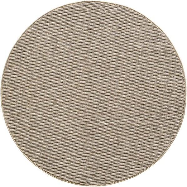 Ayyildiz Modern design matta Beige 160 cm rund boucle modern naturlig, minimalistisk vävt stil för vardagsrum, sovrum och