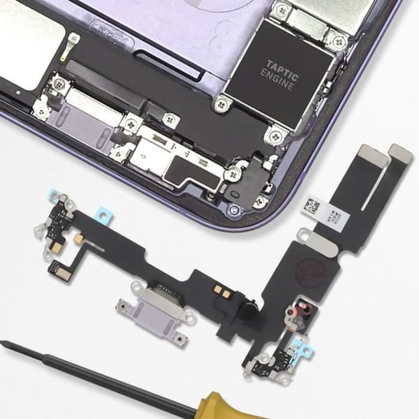 Lightning Charge Connector för Apple iPhone 14 Plus Relife Lavender