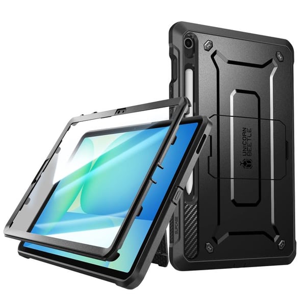 Skyddsfodral - SUPCASE - Galaxy Tab S10 FE+ - Stöttålig - Inbyggt Stöd - Förvaring för S Pen