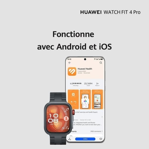 HUAWEI Watch Fit 4 PRO Grön