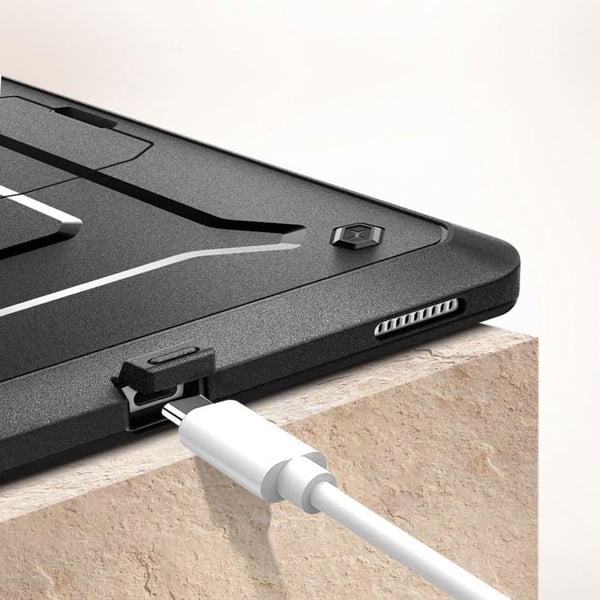 Skyddsfodral - SUPCASE - Galaxy Tab S10 FE+ - Stöttålig - Inbyggt Stöd - Förvaring för S Pen