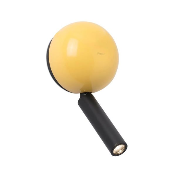 Väggapplikation - FARO - PRESS - Aluminium - Röd - LED 3W 3000K