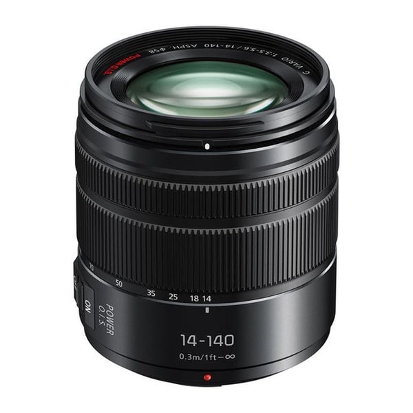 PANASONIC Objektiv Lumix 14-140/3.5-5.6 OIS tropisk micro 4/3 SVART