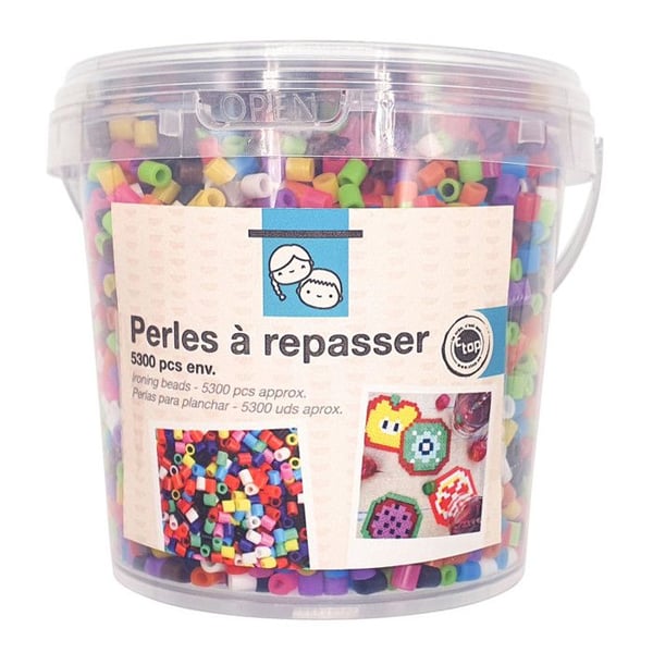 Stryktärningar - Plast - Färgomfattning - 5300 bitar - Kreativ hobby