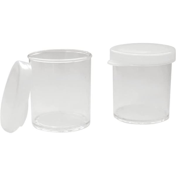 Förvaringslåda - MegaCrea - 20ml - Plast - 6 delar - DIY