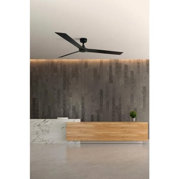 Loftventilator - FARO BARCELONA - CRUISER XL - Sort - DC-motor - Fjernbetjening