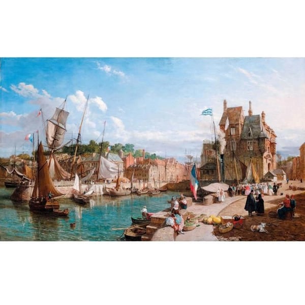 Pussel Michèle Wilson - Honfleur de Parrott - WILSON SPEL
