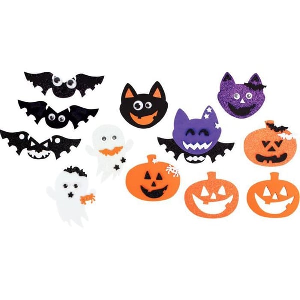 Mega pack filt Halloween - MEGACREA DIY - 350 delar - Blanda