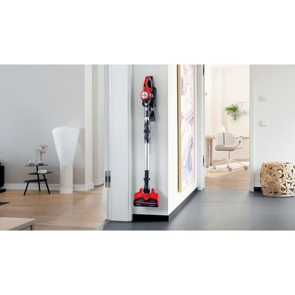 Støvsuger - BOSCH - BCS711PET - Uden pose - 3 Ah - Sort, Rød