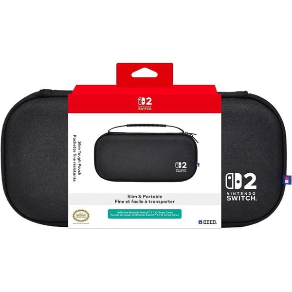 Transportväska - Nintendo Switch 2 - Hori - Hård skydd - Svart