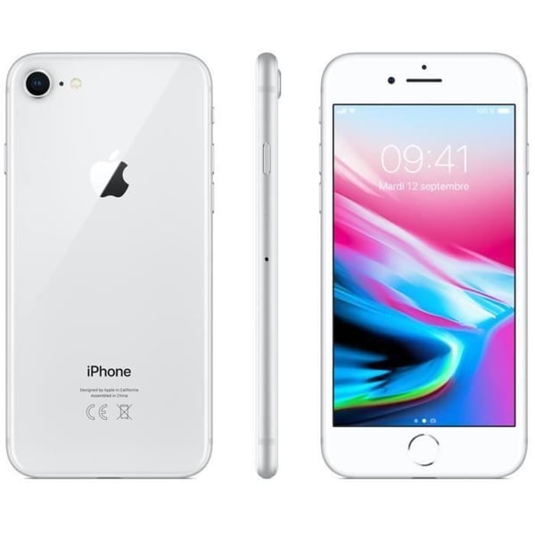 APPLE Iphone 8 256GB Silver - Begagnad - Utmärkt skick