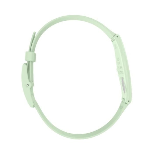 Klocka - SWATCH - Caricia - Grönt silikonband - Quartz urverk - Analog display