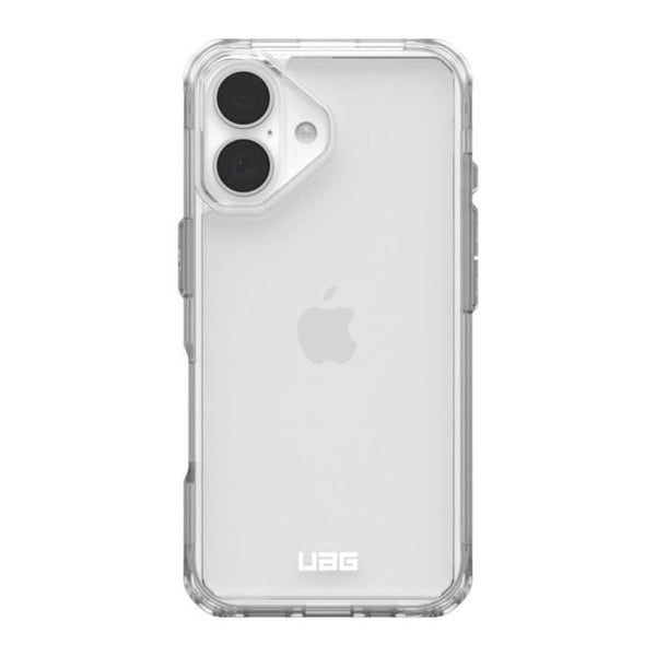 Beskyttelsescover - UAG - iPhone 16 - Transparent - Robust - Stødabsorbering