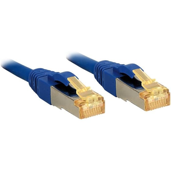 CAT 7 LSOH nätverkskabel - LINDY - 2m - Koppar - 6000MHz - Blå