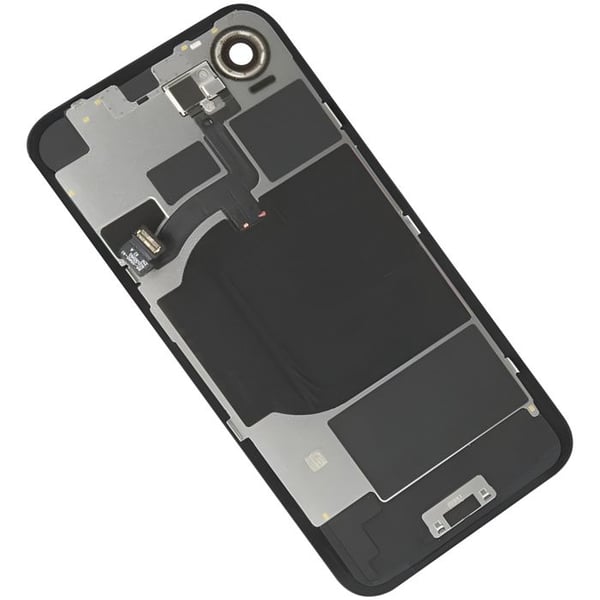 Ersättningsbaksida för iPhone 16 vit
