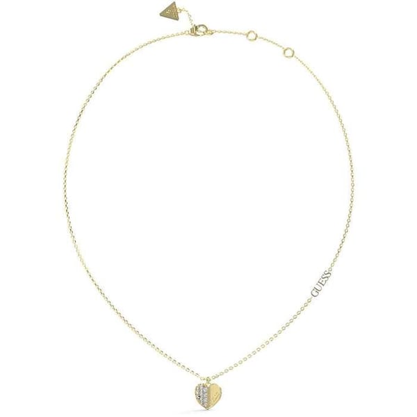Halsband - Guess - Lovely Guess - Gyllene stål - Hjärta - Zirkoniumoxid