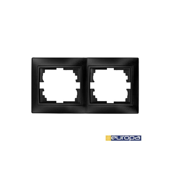 Klocka - SOLERA - RXZER23 - Färg Tranbär - Horisontell Ram - Mått 154x81x10mm