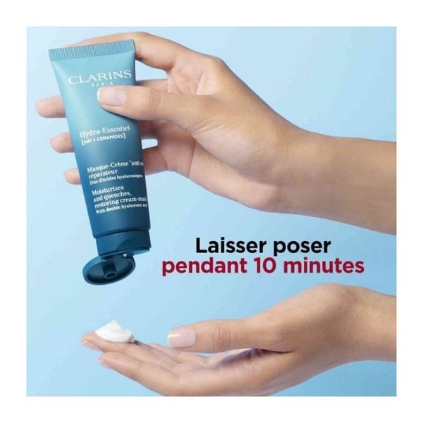 Maske-creme - HYDRA-ESSENTIEL - 75 ml - Dyb hydrering - Reparation af hudbarrieren