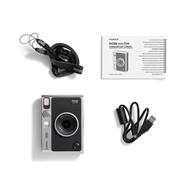 Fujifilm Instax Mini EVO Instant Camera Svart