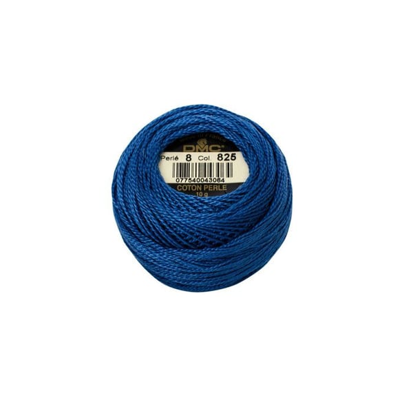 Coton perlé DMC art 116, storlek 8 - 80m nystan - Att 825