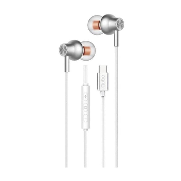 Qubo AU-300C In-ear hörlurar med mikrofon USB Typ-C Vita