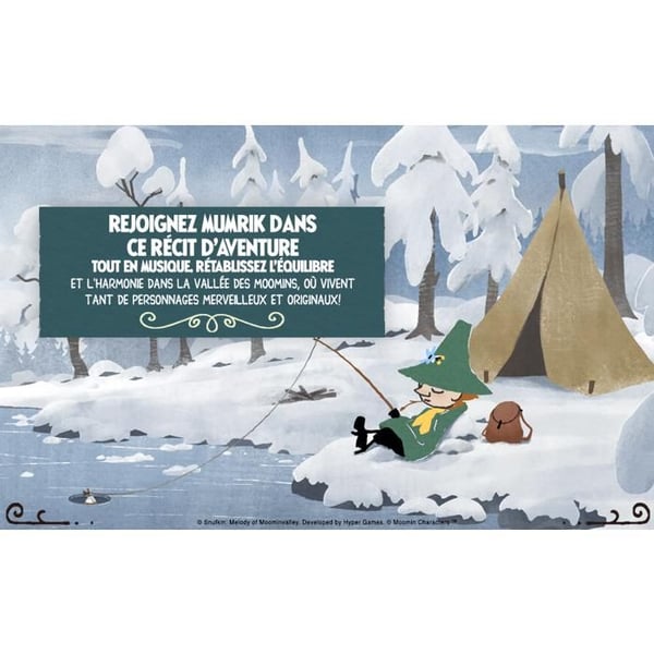Snufkin Melodi Från Mumindalen Nintendo Switch