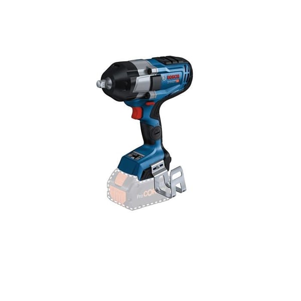 Trådlös släcknyckel - Bosch - GDS 18V-1000 C - 2900 varv/min - 1000 Nm - 1/2"