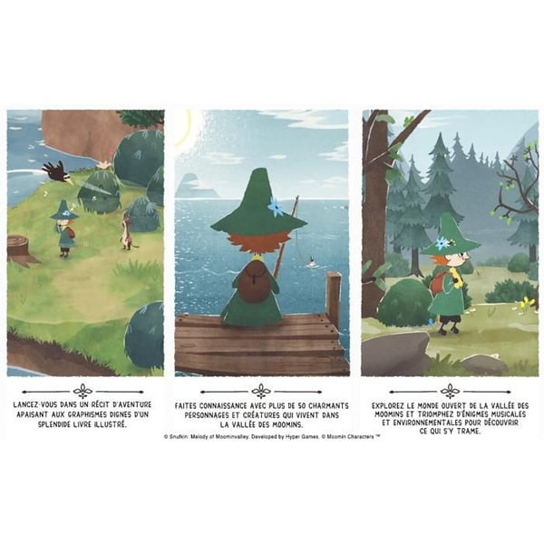 Snufkin Melodi Från Mumindalen Nintendo Switch