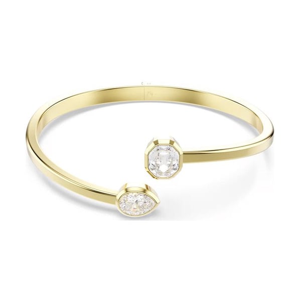 Armband - SWAROVSKI - Imber - Guldpläterad metall - Vita kristaller - Minimalistisk design
