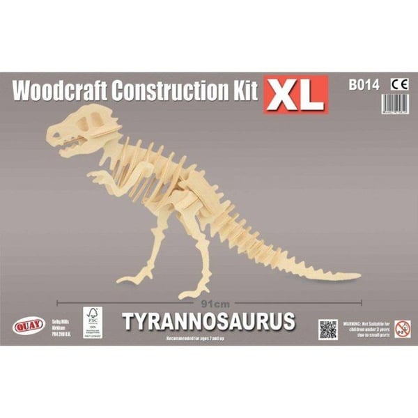 Kaj - Trämodell Stort tyrannosaurus