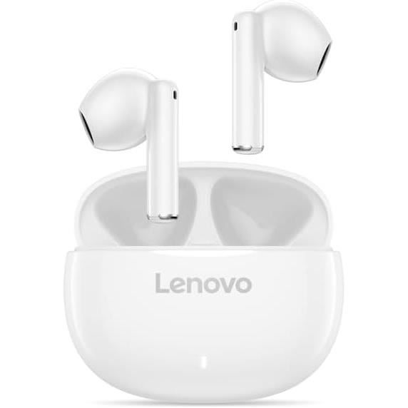 Trådlösa hörlurar - Lenovo - E310 - Bluetooth 5.3 - Svettsäker - In-ear