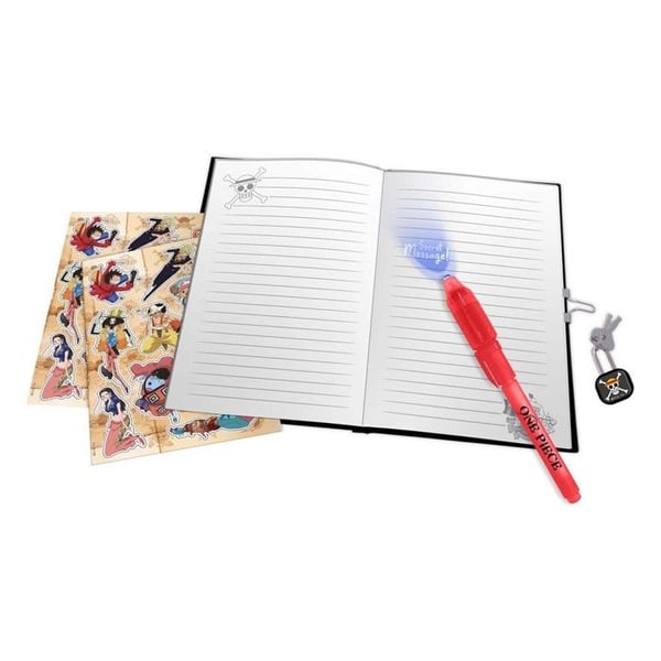 Joy Toy (IT) - One Piece - Set med One Piece dagbok med hänglås