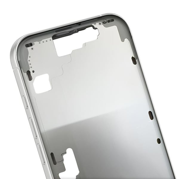 Ersättningscentralchassi för iPhone 17 med vit värmerör