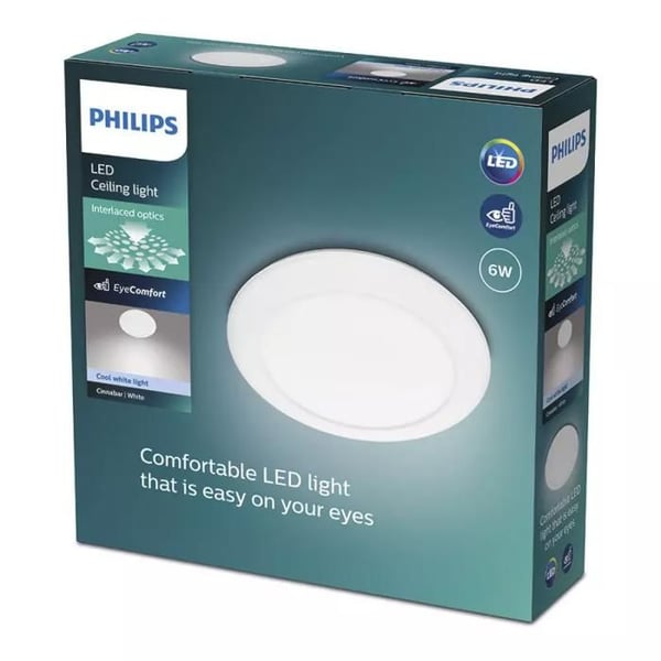 Philips myLiving Cinnabar LED-taklampa Vit 4 x 4 W 333623117