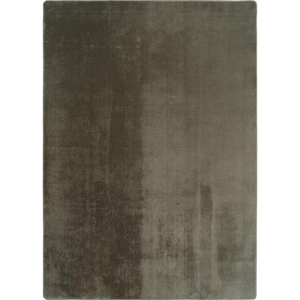 Ayyildiz Modern design matta Grön 120 x 160 cm Tvättbar med korta hår, halkfri och mjuk, modern enfärgad för