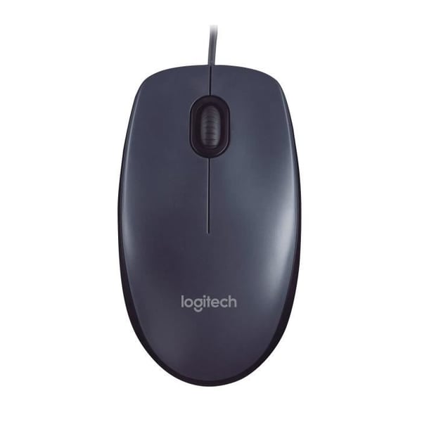 Mus - Trådad - Logitech - M90 - Svart