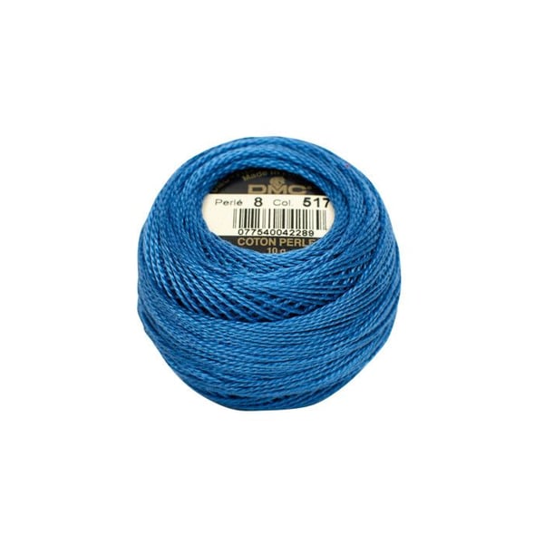 Coton perlé DMC art 116, tjocklek 8 - kulle av 80m - Att 517