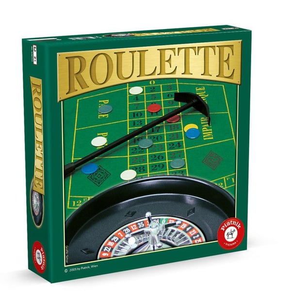Spel med vadslagning - PIATNIK - Piatnik Roulette - Blandad - 2 spelare eller fler - 27 cm i diameter