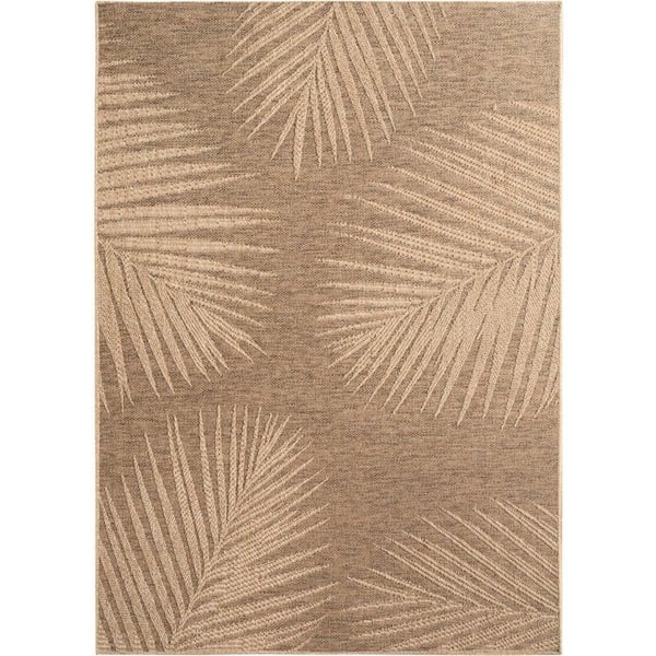 Utomhus Indoor Matta - MELIS HOME - Naturlig Jute - 200x290 cm - Fuktresistent - Maskinvävd