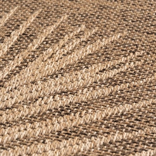 Utomhusmatta & Terrass Ayyildiz 200 x 290 cm - Brun - Rektangulär - Utomhus Inomhus - Ref 01403BROWN