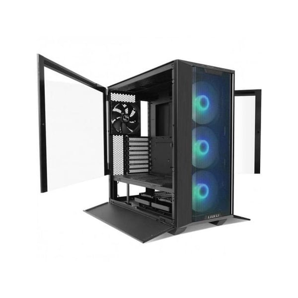 Tour midi Lian Li Lian Li LANCOOL III Midi-Tower, RGB - svart PC-kabinett